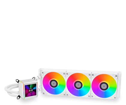 Wentylator Lian Li Galahad II LCD 360 ARGB White 3x120mm